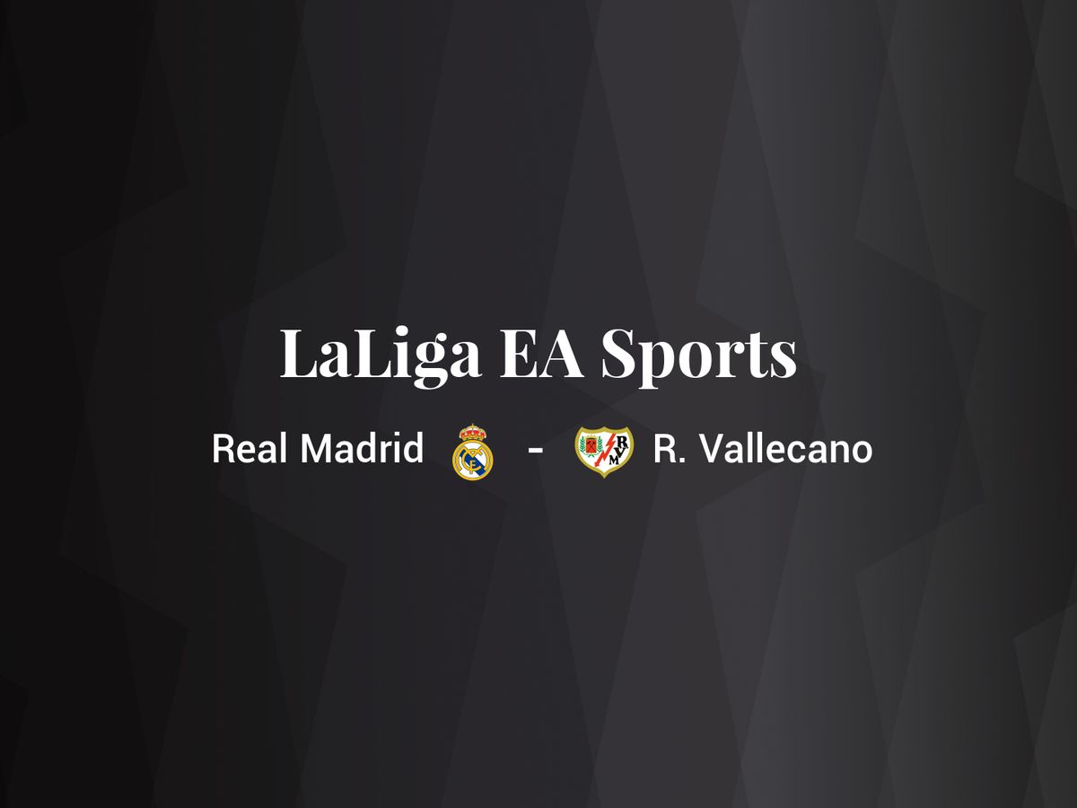 Foto: Resultados Real Madrid - Rayo Vallecano de LaLiga EA Sports (C.C./Diseño EC)