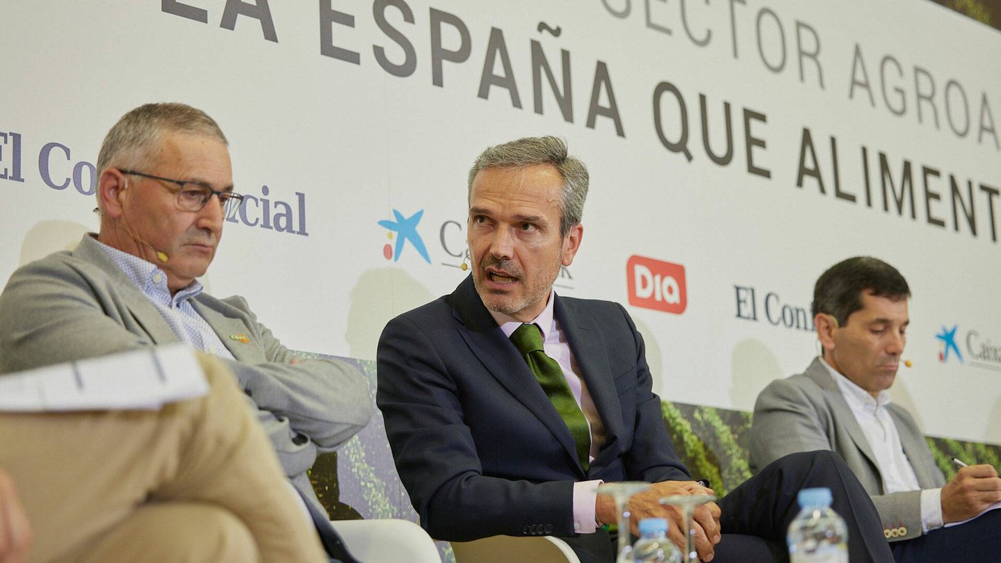 Lorenzo Rivera (Alianza UPA-COAG), Santiago Mora (DO Rueda) y Francisco Hevia (Gullón).