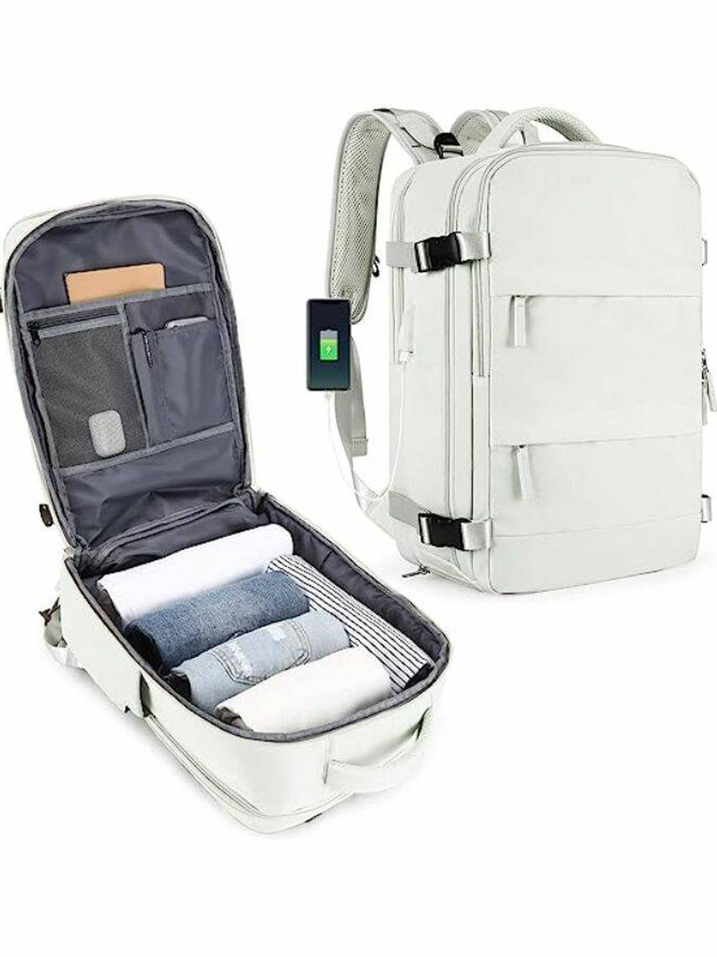 Esta mochila de viaje se ha hecho viral en TikTok por su máxima capacidad