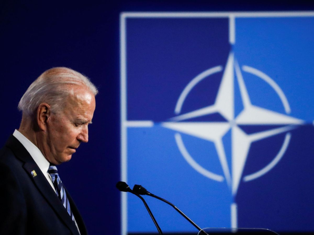 Foto: Joe Biden durante la cumbre de la OTAN de 2021. (Reuters)