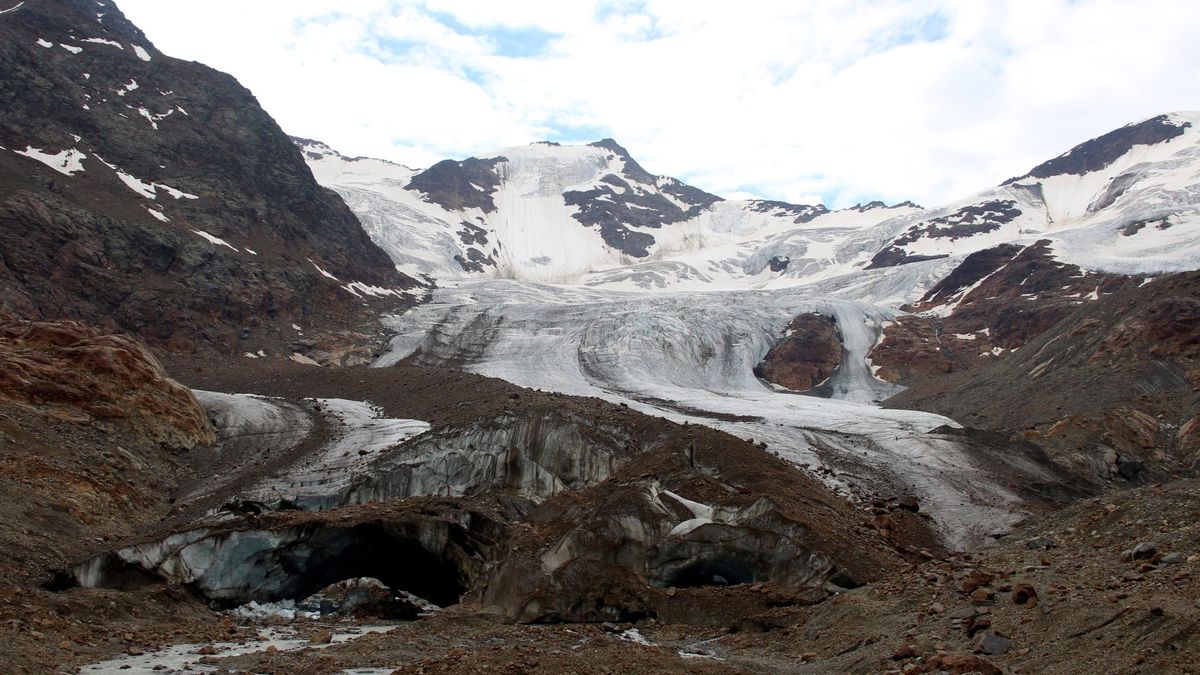El deshielo de un glaciar revela un escondite de la Primera Guerra Mundial