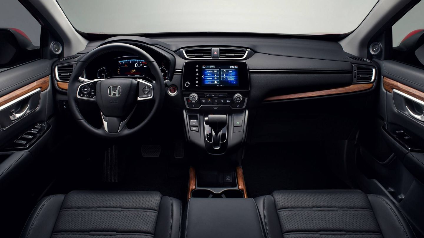 Interior del nuevo Honda CR-V.