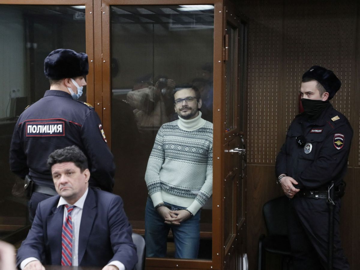 Foto: Ilya Yashin, el opositor ruso condenado a ocho años y medio de cárcel. (Reuters/Yuri Kochetkov)