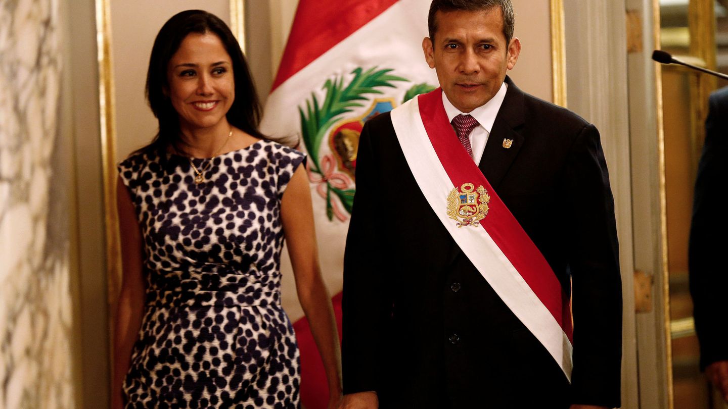 Foto de archivo el expresidente de Perú Ollanta Humala y su esposa Nadine Heredia. (Reuters)