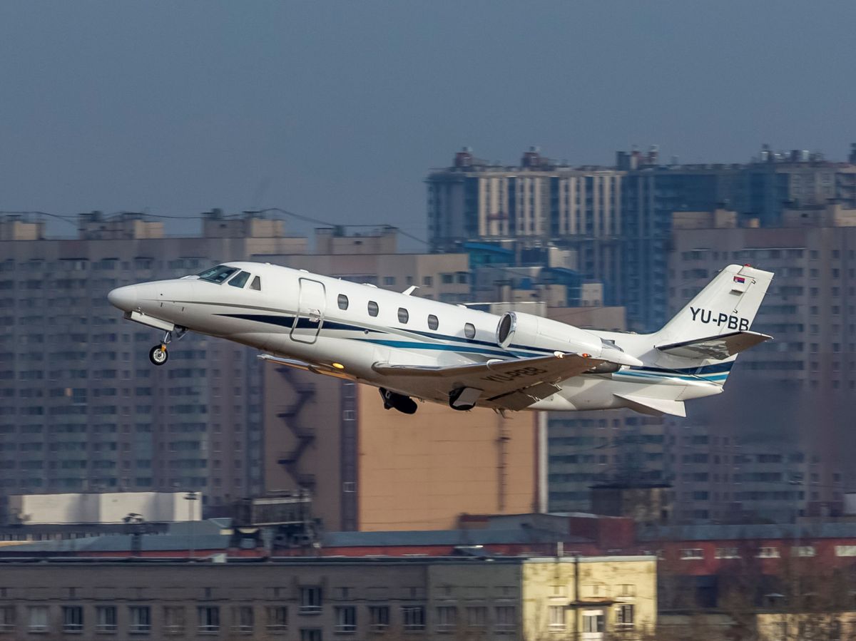 Foto: EL jet privado es una de las formas menos sostenibles de viajar. Reuters