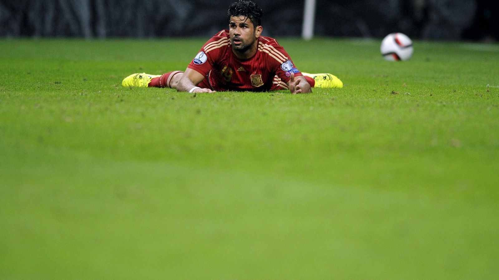 Foto: Diego Costa, durante un partido de la selección española (Reuters)