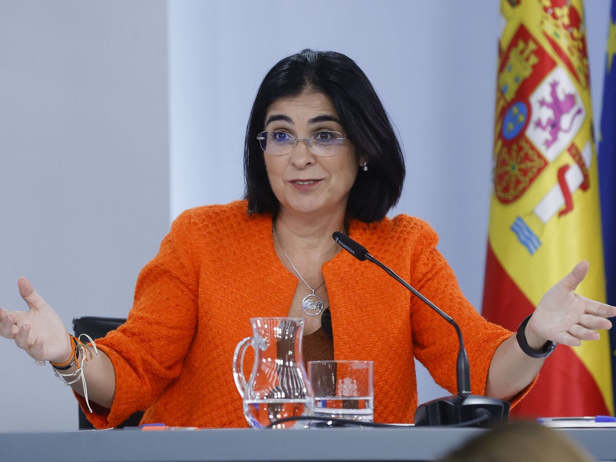 Foto: La ministra de Sanidad, Carolina Darias. (EFE/Juan Carlos Hidalgo)