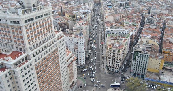 Foto: Vista de la Gran Vía de Madrid. (Foto: E.S.)