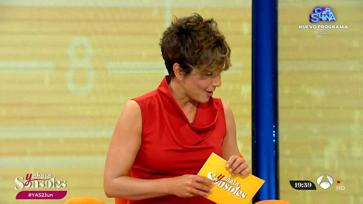 Sonsoles Ónega, al borde de las lágrimas en Antena 3 por las palabras que le dedica Luis del Olmo