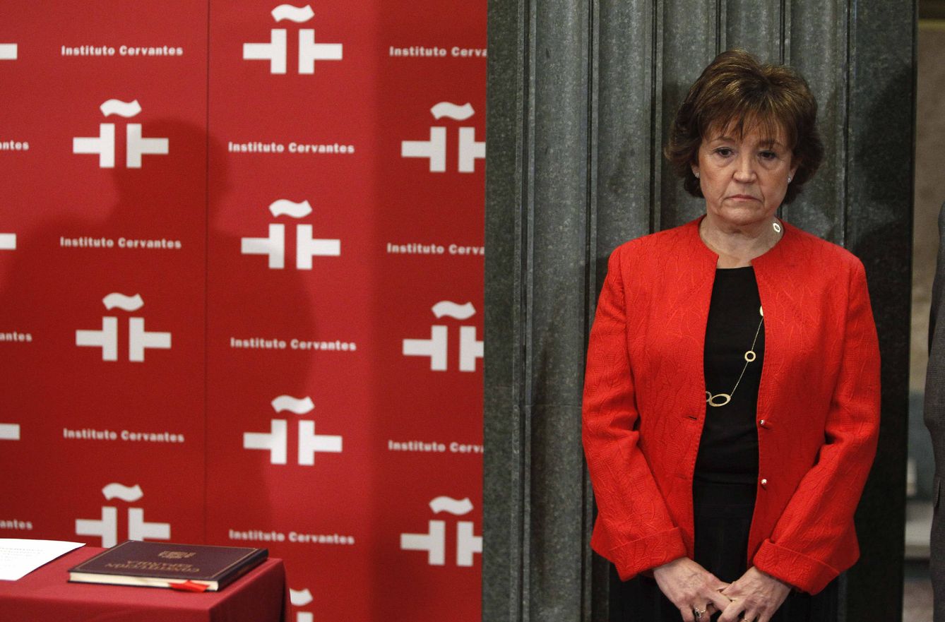 Carmen Caffarel, exdirectora de RTVE y del Instituto Cervantes, el 1 de febrero de 2012. (EFE)