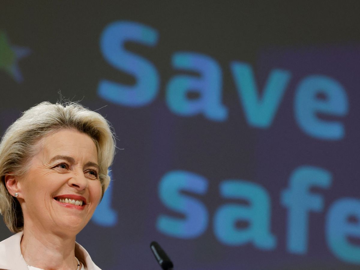 Foto: La presidenta de la Comisión Europea, Ursula von der Leyen. (Reuters/Yves Herman)