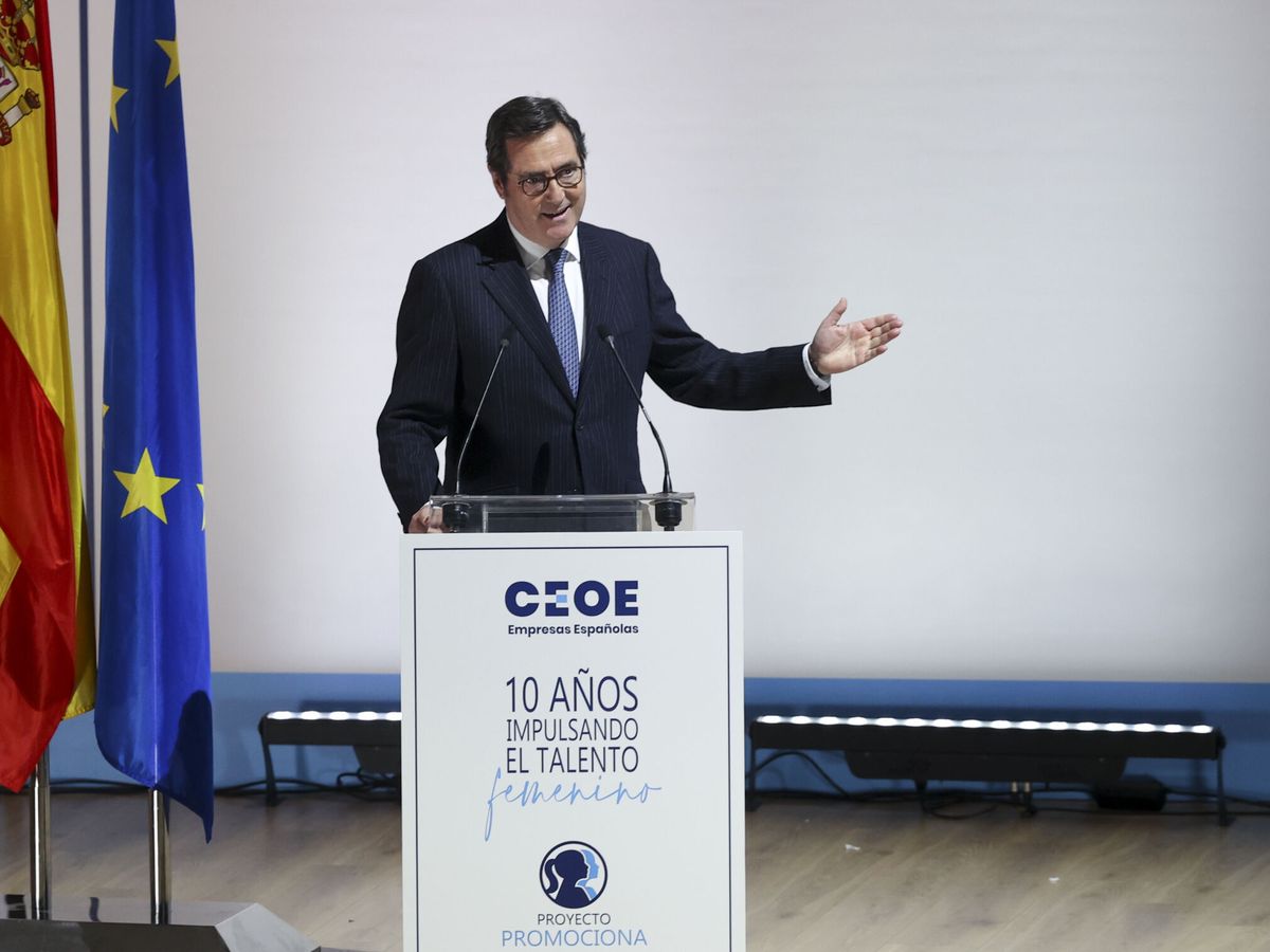 Foto: El presidente de la CEOE, Antonio Garamendi. (EFE/Kiko Huesca)