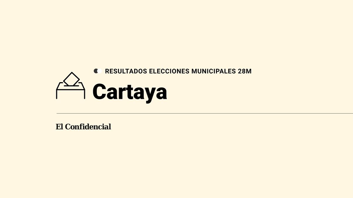 Resultados y escrutinio en Cartaya de las elecciones del 28 de mayo del 2023: última hora en directo