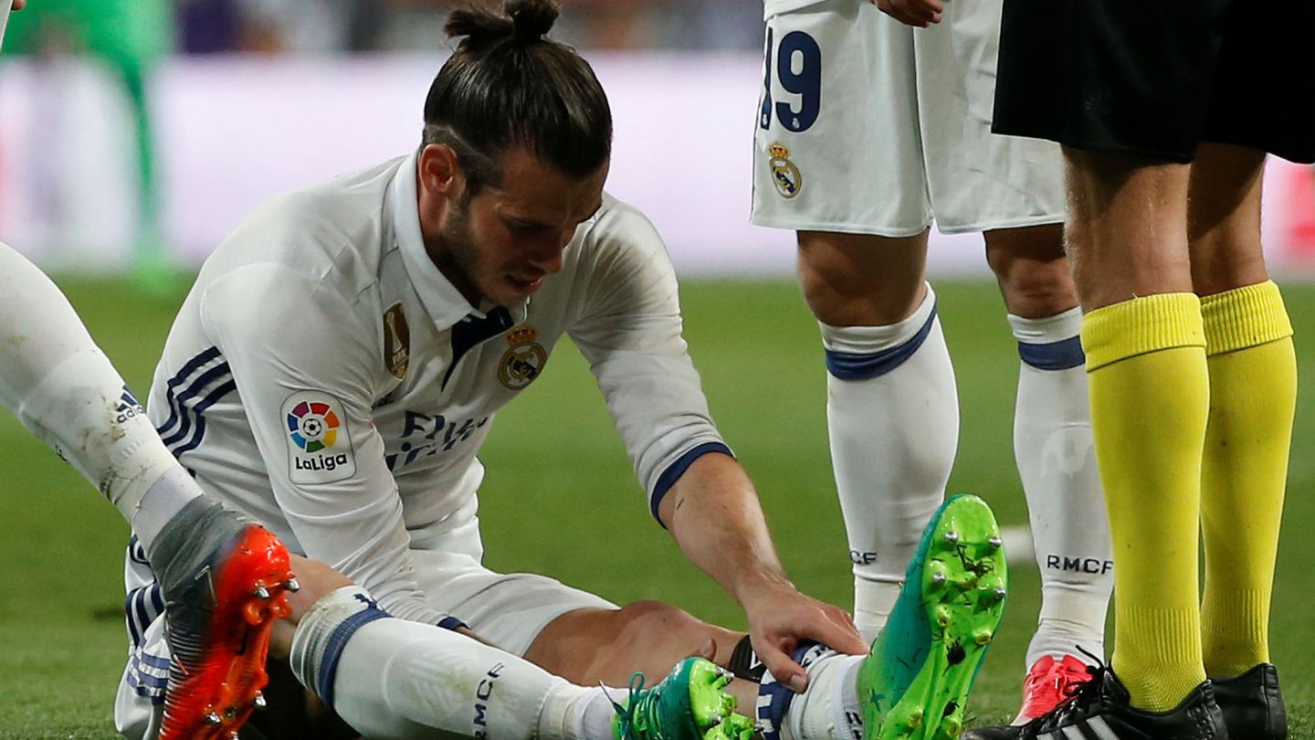 Bale se perderá por lesión las semifinales de la Champions contra el Atlético. (Reuters)