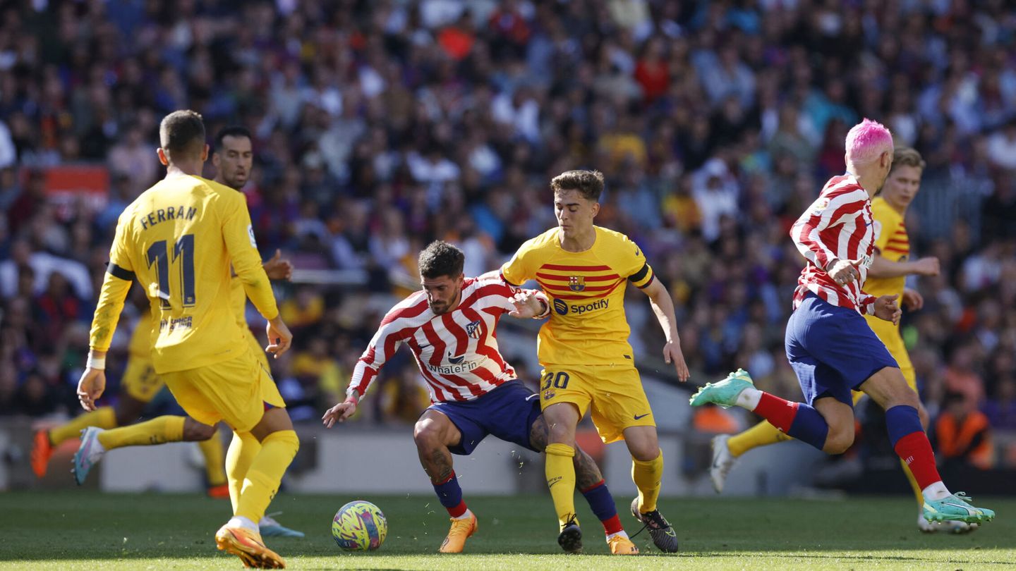 Rodrigo de Paul tuvo el gol del empate. (Reuters/Albert Gea)