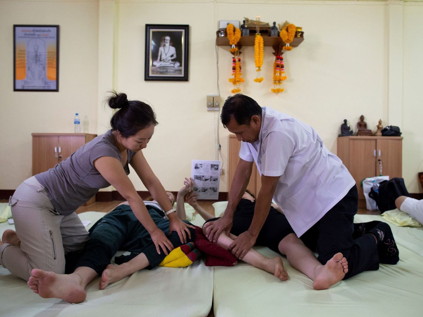 El masaje tailandés ya es Patrimonio de la Humanidad (EFE EPA/Rungroj Yongrit)