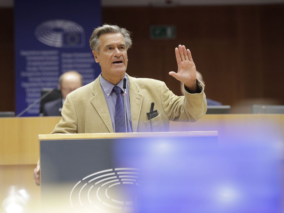 Foto: Juan Fernando López Aguilar en el Parlamento Europeo. (EFE/EPA/Olivier Hoslet)