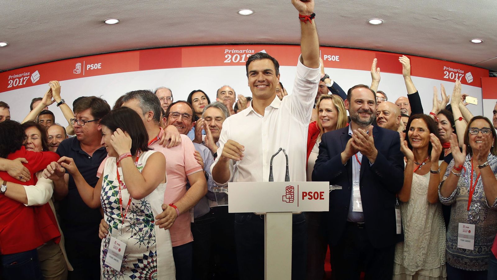 Foto: El vencedor de las primarias socialistas, Pedro Sánchez. (EFE)