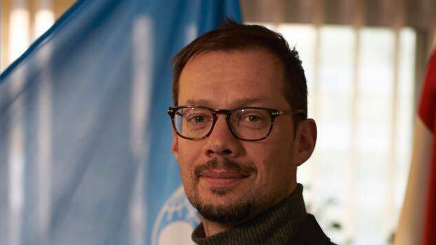 Jonathan Crickx, jefe de comunicaciones de Unicef en Palestina. (Cedida)