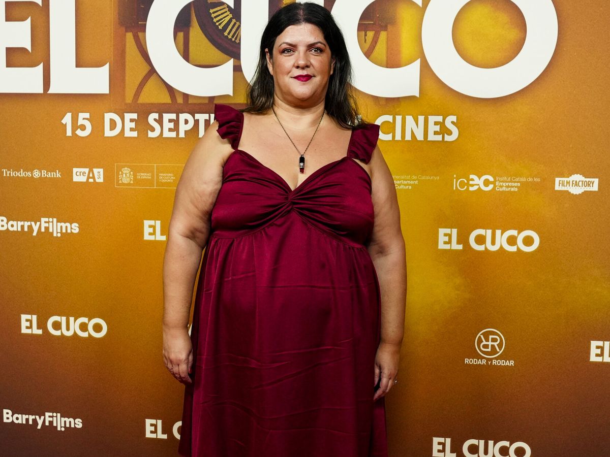 Foto: Coria Castillo posa en la presentación de la película 'El cuco' en Madrid. (EFE/Borja Sánchez-Trillo)
