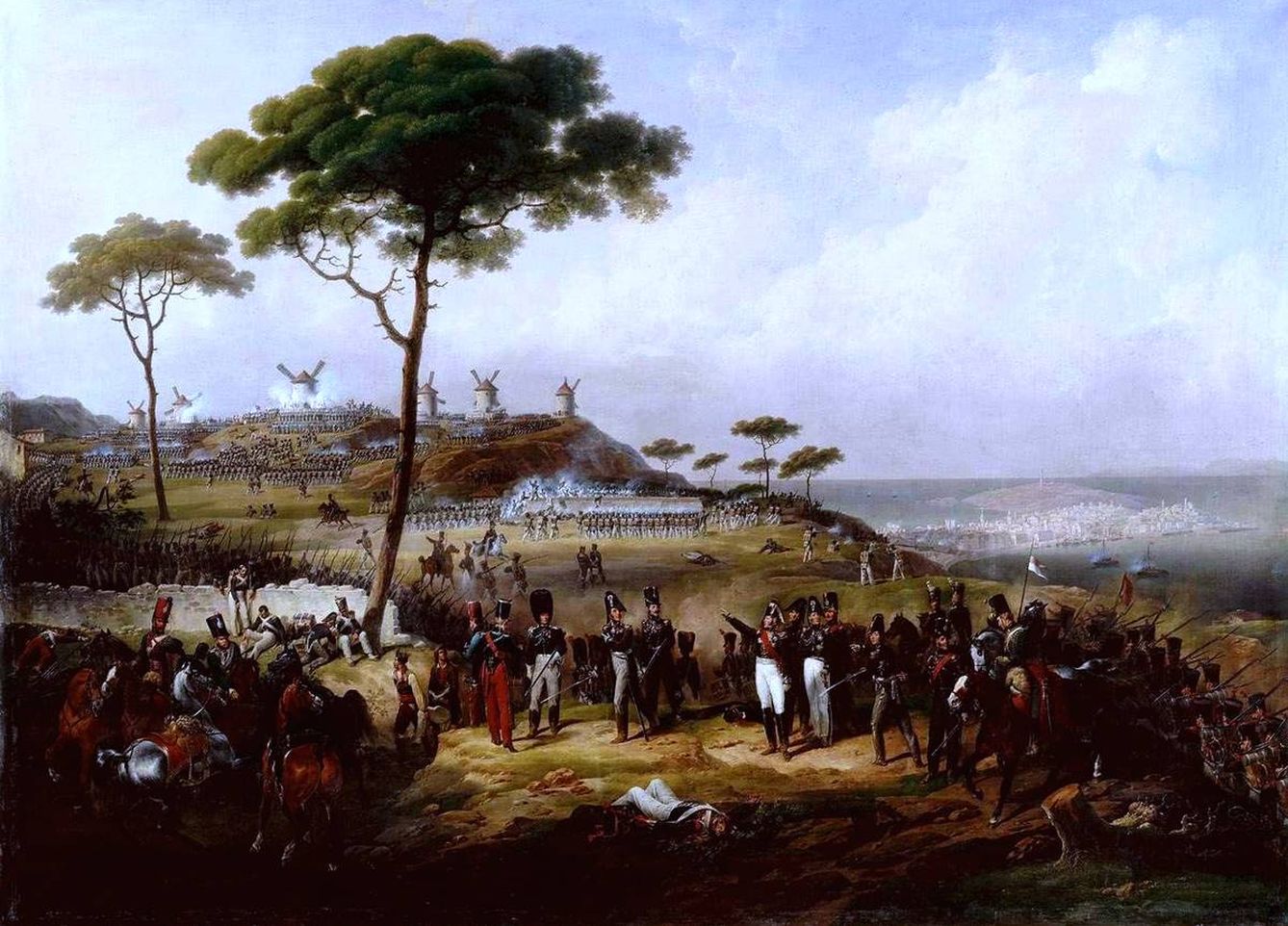 'Episodio de la intervención francesa en España en 1823' (1828), por Hippolyte Lecomte (Palacio de Versalles).