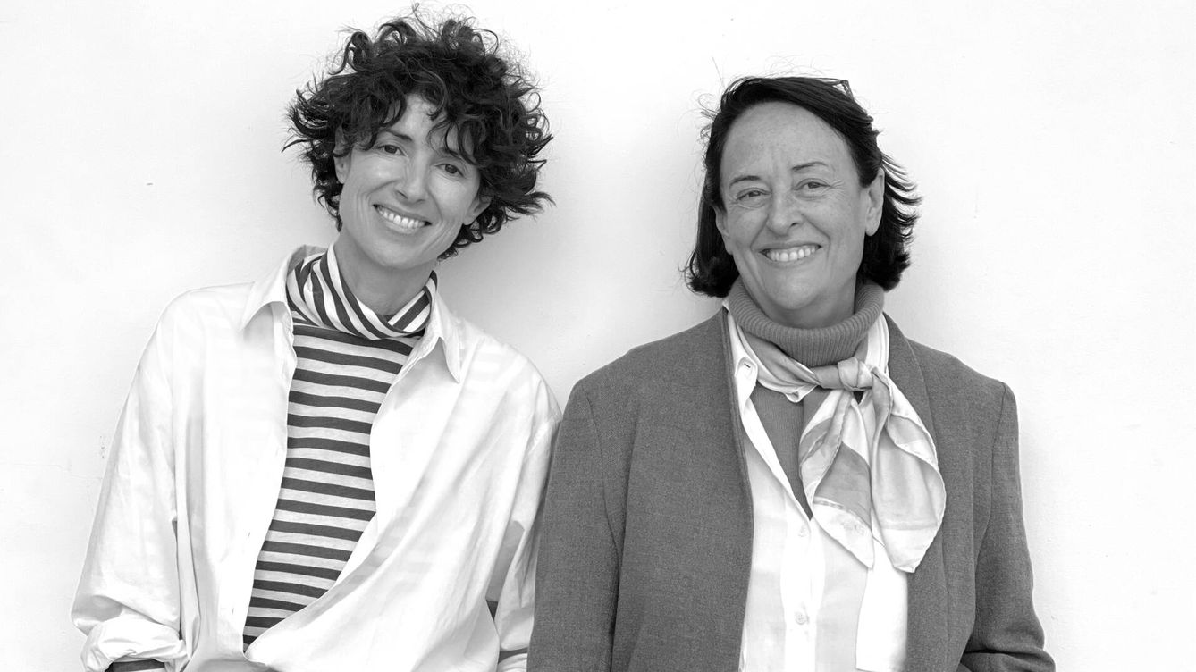 Foto: Natalia López y María Jesús Díez, creadoras de Vajillas de Ultramar. (Cortesía)