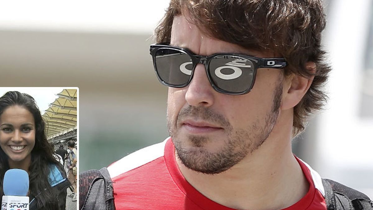 Fernando Alonso impone la ley del silencio a Lara Álvarez 