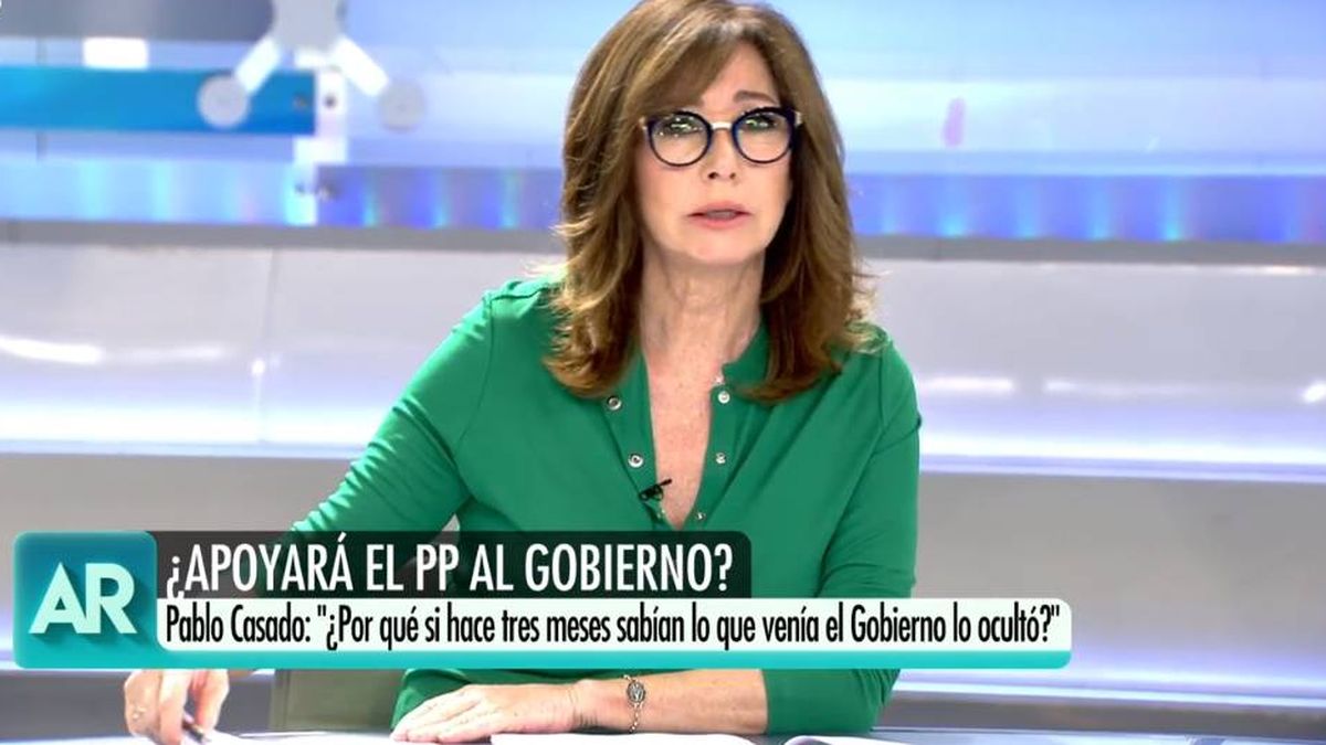 El reproche de Ana Rosa Quintana, indignada con Pedro Sánchez en Telecinco