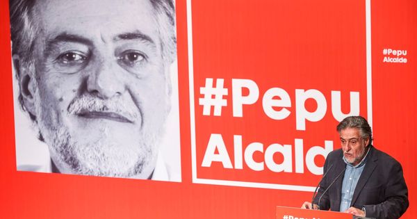Foto: Presentación de la candidatura de Pepu Hernández al Ayuntamiento de Madrid (Efe)