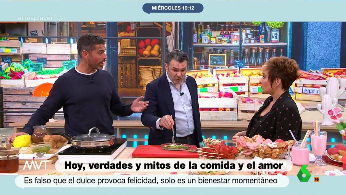 "¿Alimentos afrodisíacos? El nutricionista Pablo Ojeda desmonta sus mitos en 'Más vale tarde'