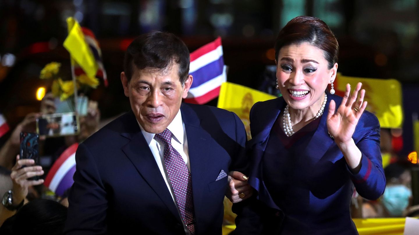 El rey y la reina de Tailandia. (Reuters)