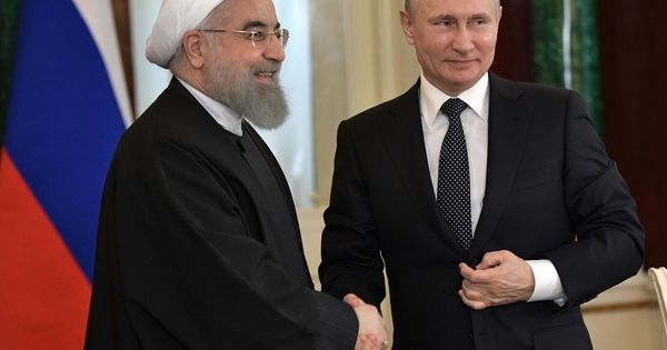 Foto:  Los presidentes de Rusia, Vladímir Putin, e Irán, Hasan Rohaní. (EFE)