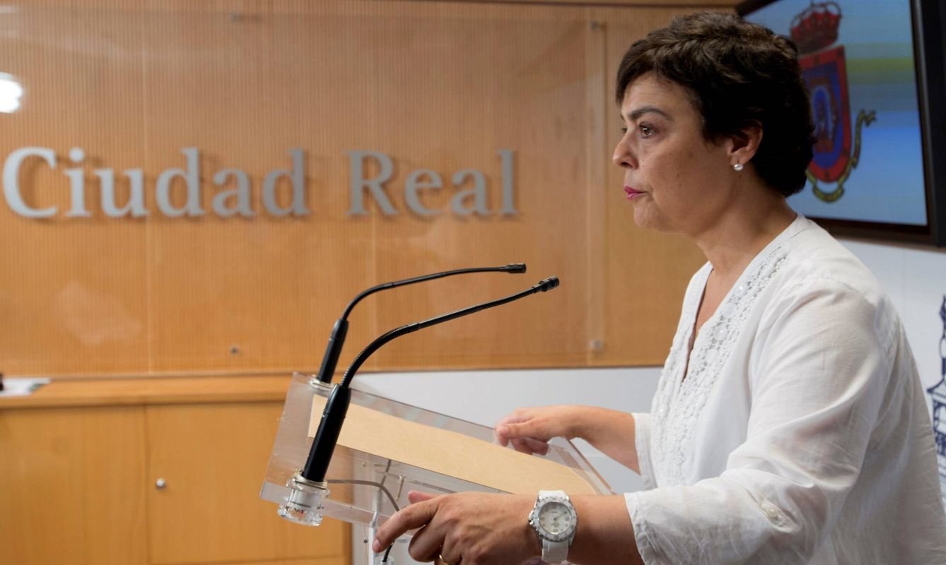 Pilar Zamora, candidata socialista y alcaldesa en funciones. (EFE)