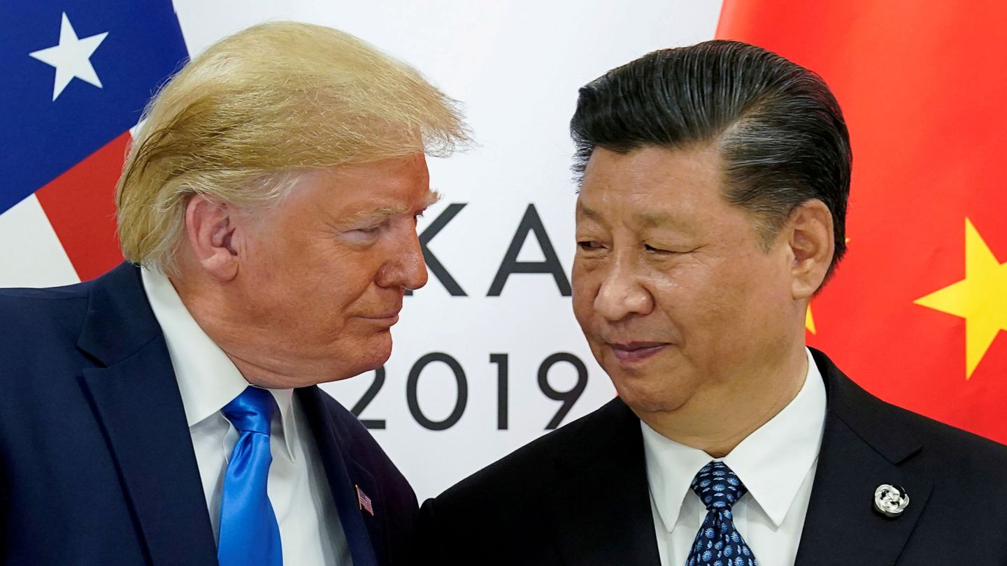 Xi y Trump durante un encuentro del G20. (Reuters)