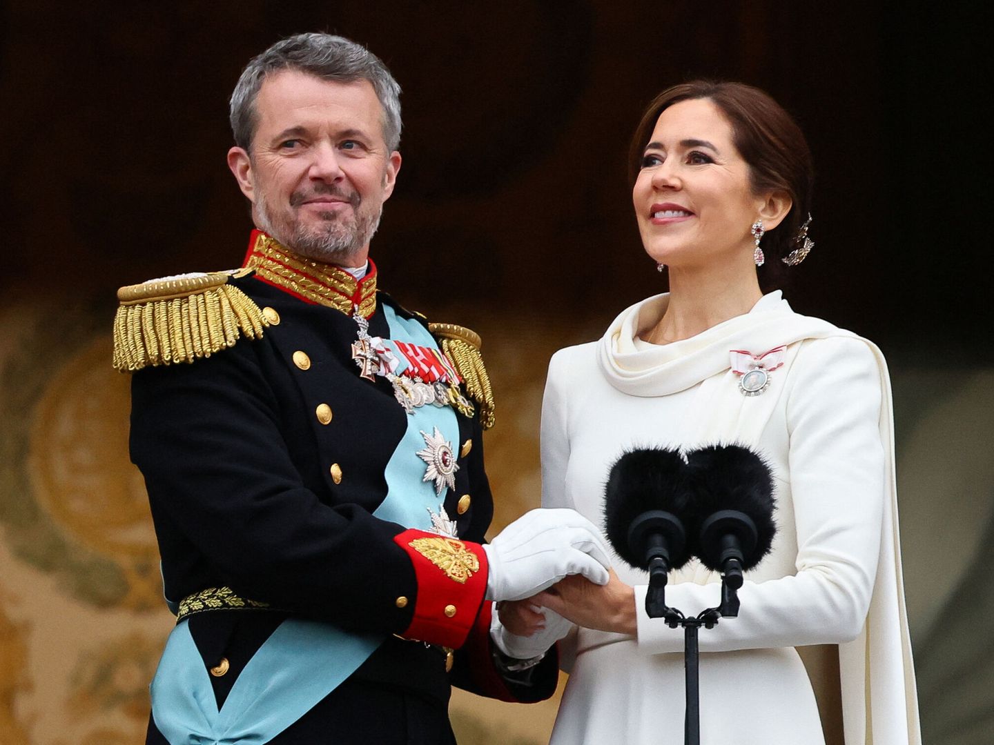 Los nuevos reyes, Federico y Mary de Dinamarca. (Reuters)