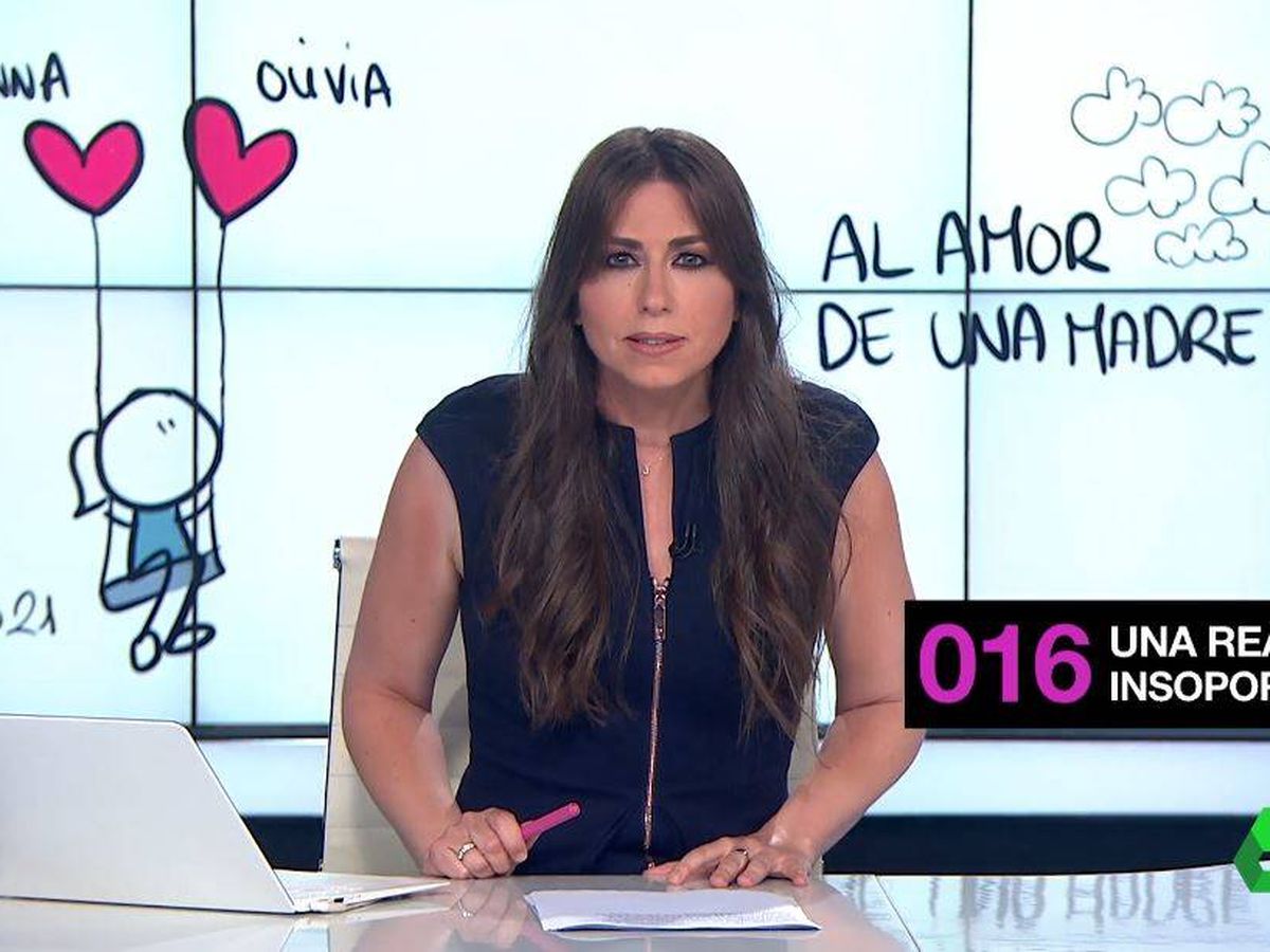 Foto: Inés García Caballo, presentadora de 'La Sexta noticias'. (Atresmedia)
