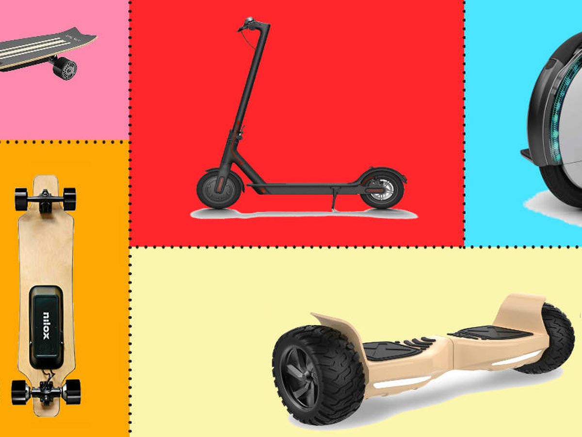 Monopatín eléctrico, hoverboard y otras opciones de movilidad que también  merecen la pena
