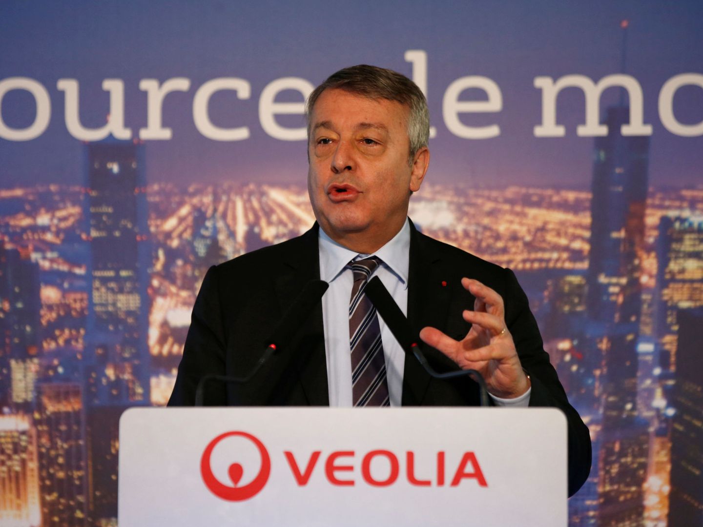 Antoine Frerot, CEO de Veolia Environnement. (Reuters)