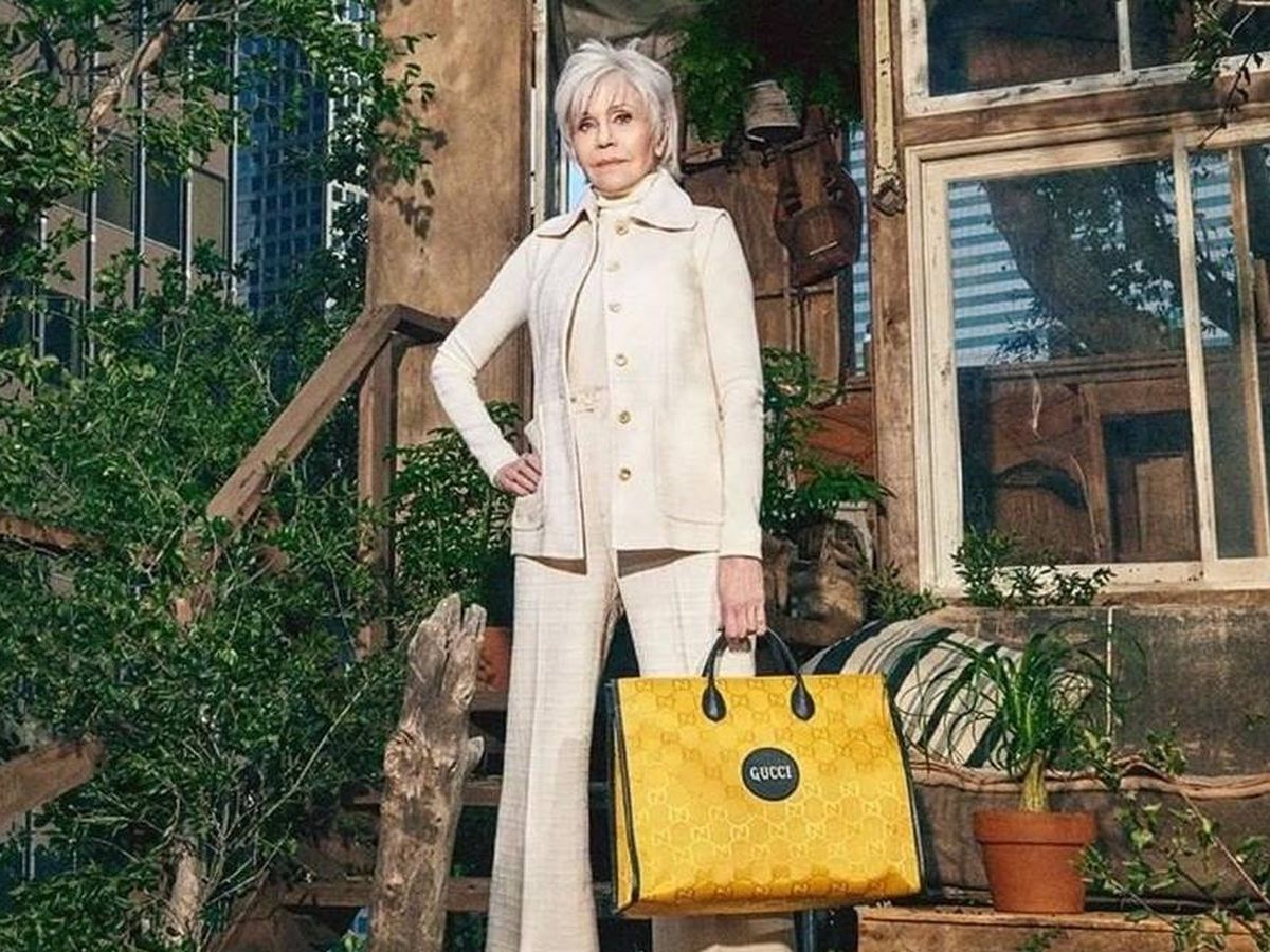 Foto: Jane Fonda para Gucci.