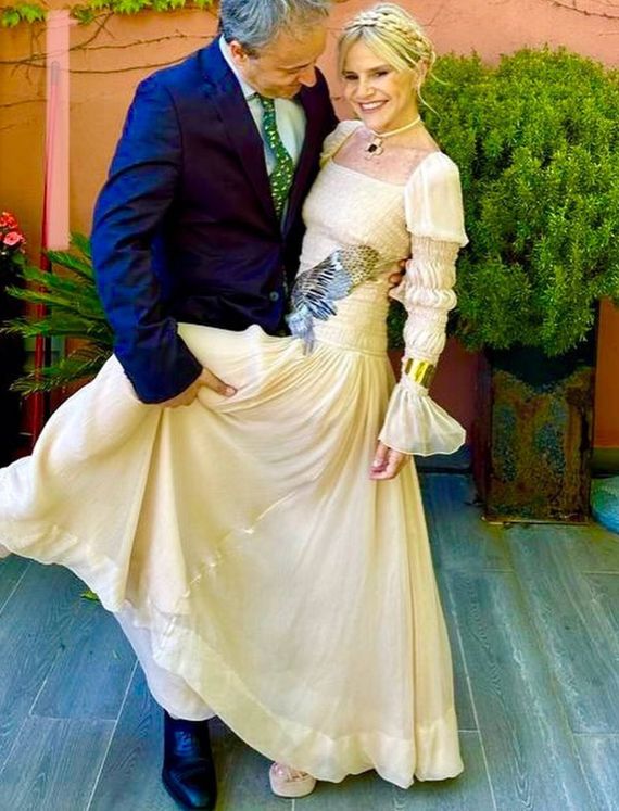 Eugenia Martínez de Irujo y Narcís Rebollo, preparados para la boda de Tamara Falcó. (Instagram/@eugeniamartinezdeirujo)