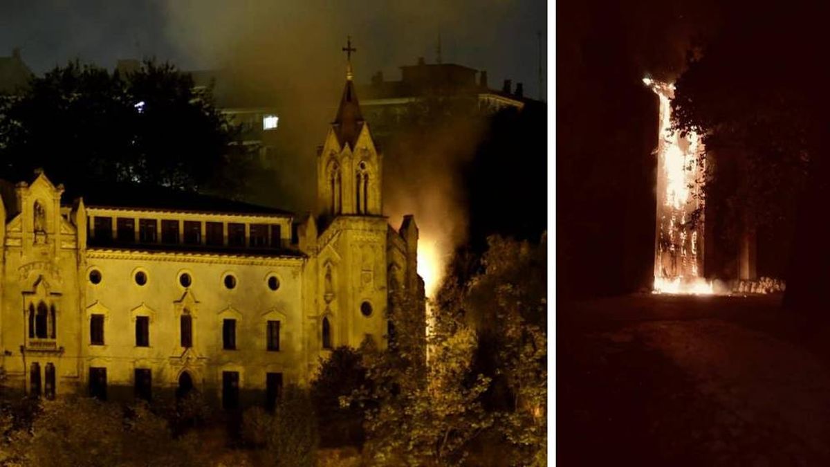 Incendio en el 'gaztetxe' de Portugalete: "No tenemos ninguna duda, ha sido provocado"