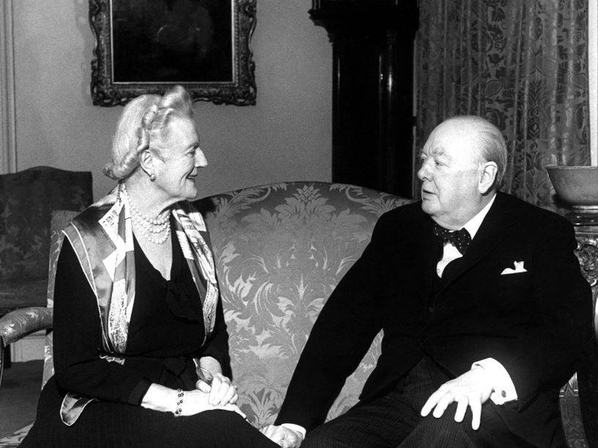 Foto: Churchill y Clementine, en una fotografía oficial. (Cordon Press)
