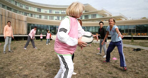 Foto: Pacientes jugando al rugby en Toulouse. (IUCT Oncopole)