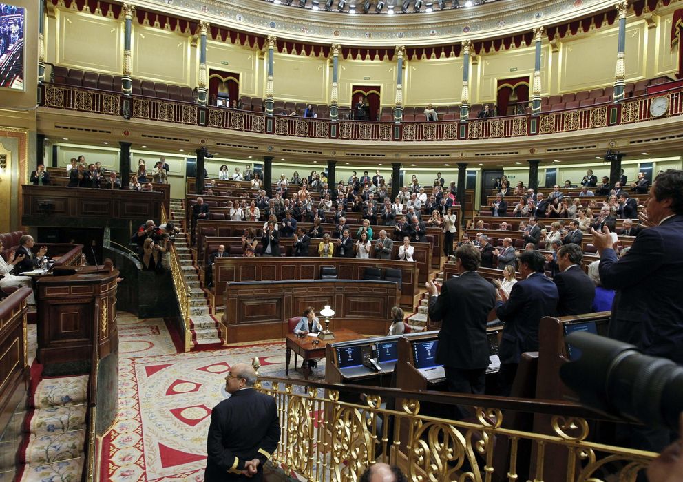 Foto: Fin del curso político en el Congreso de los Diputados. (Efe)