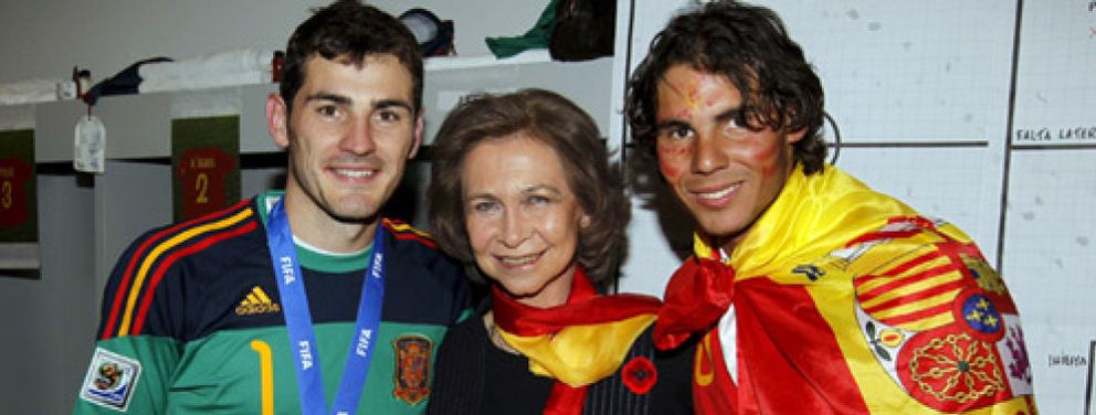 Foto: Nadal y la Selección reciben el Laureus