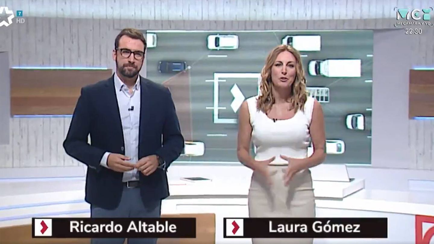 Ricardo Altable y Laura Gómez, presentadores de 'Buenos Días, Madrid'. (Telemadrid)
