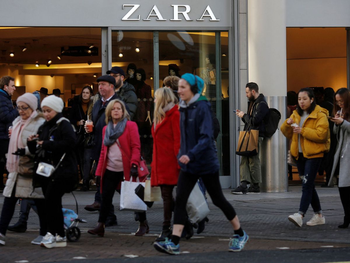 Foto: Imagen de una tienda de Zara en Londres. (Reuters/ Simon Dawson)