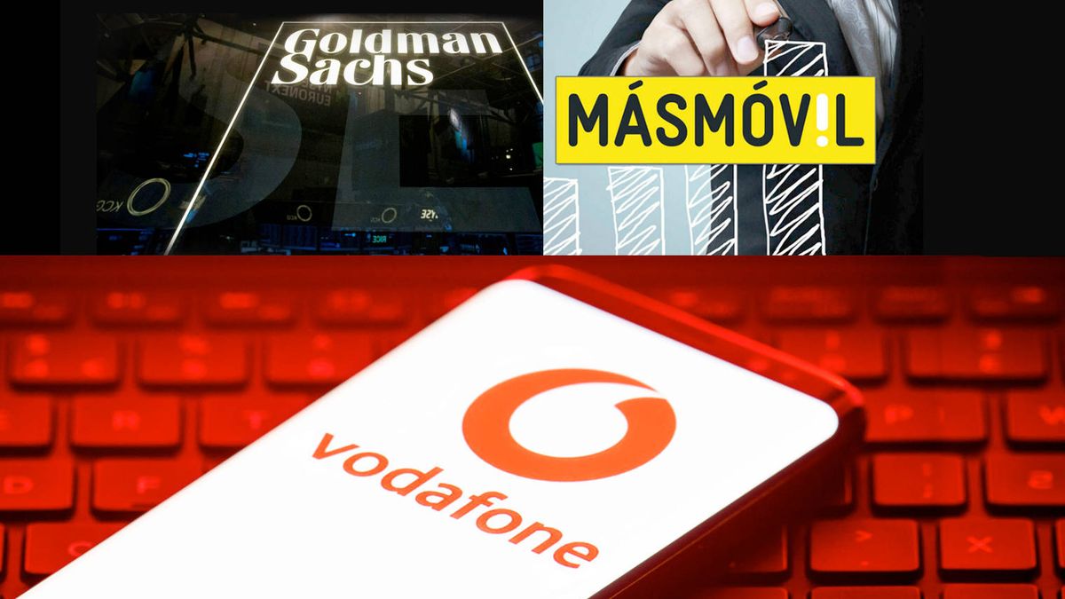 MásMóvil se lanza con Goldman Sachs a la compra de Vodafone España por 6.000 M