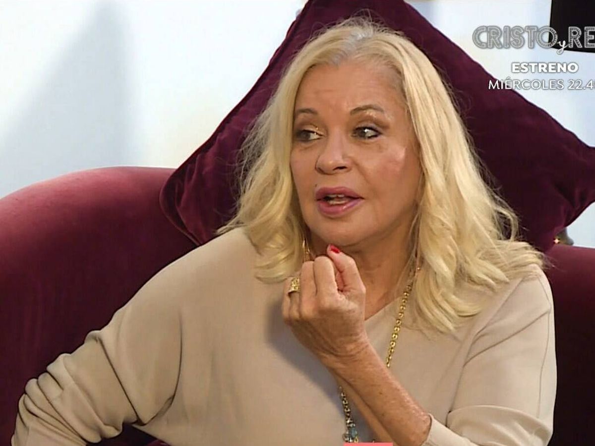 Foto: Bárbara Rey, en 'Espejo público'. (Antena 3)