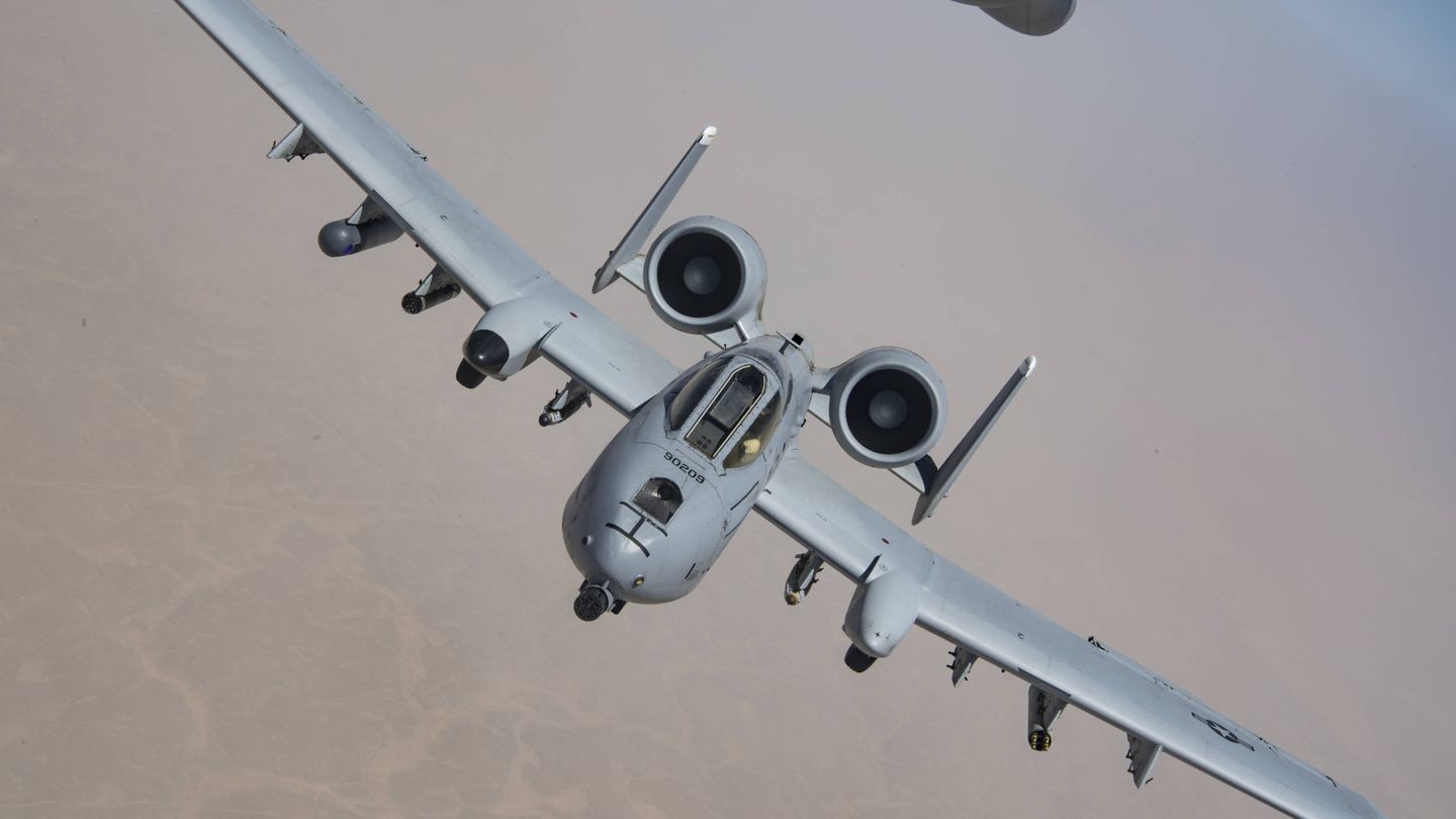 A-10 Thunderbolt II sobre Afganistán (Foto: USAF)